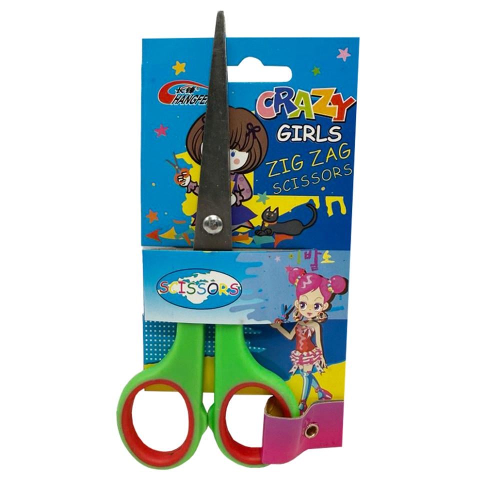 Ножницы канцелярские детские Color-it №6 Scissors C длина лезвия 7,5 см/14,3 см Зеленый (SC-403-B-19)