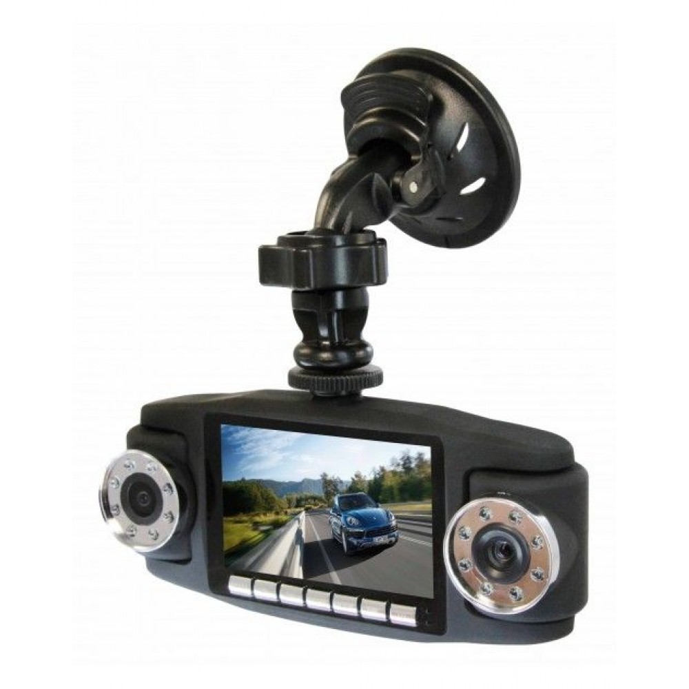 Видеорегистратор автомобильный Noisi V600 DVR на две камеры - фото 5