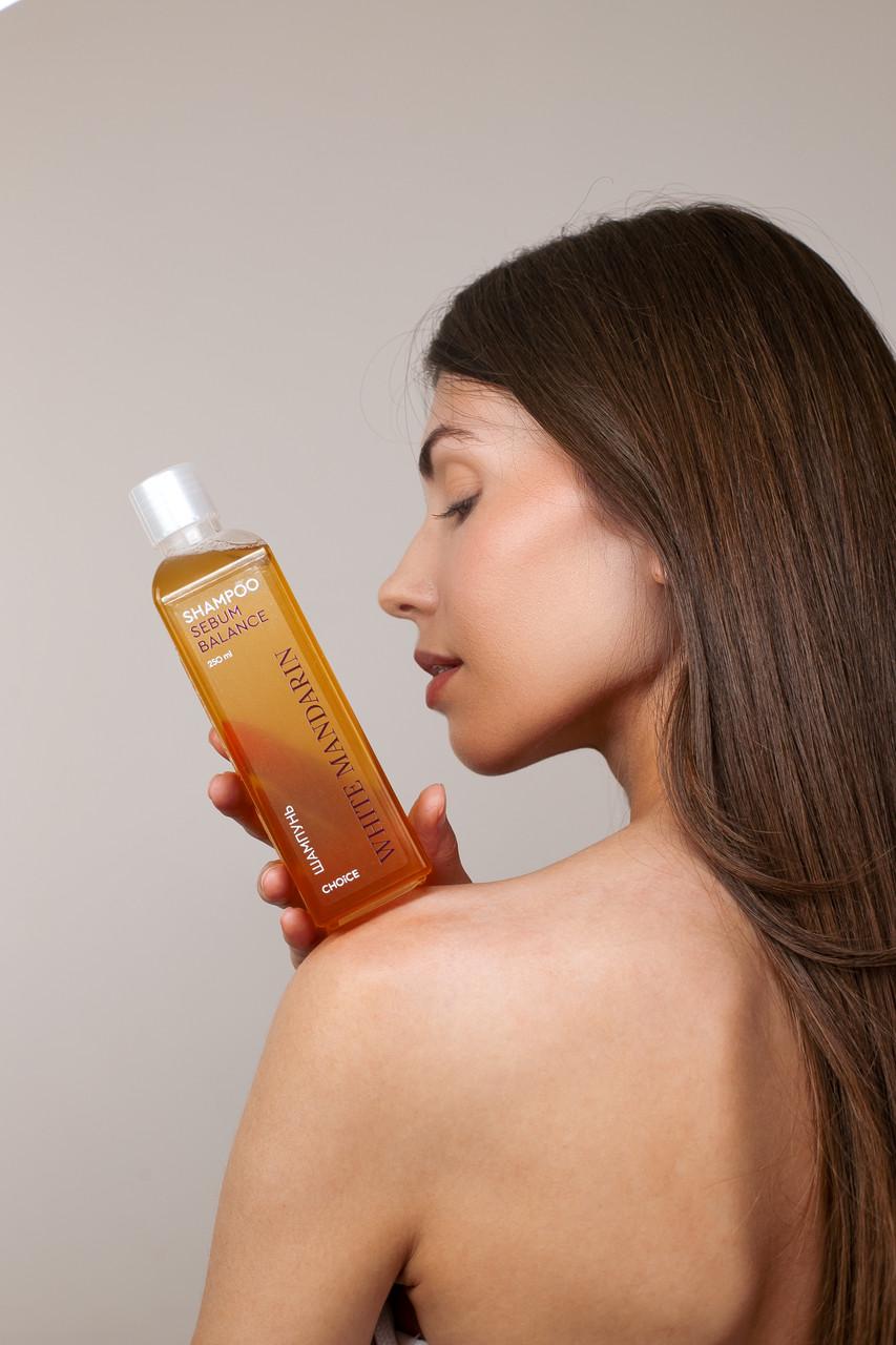 Шампунь для жирного волосся біля коріння White Mandarin SEBUM BALANCE (1939707823) - фото 4 Шампунь для жирного волосся біля коріння White Mandarin SEBUM BALANCE (1939707823) - фото 4