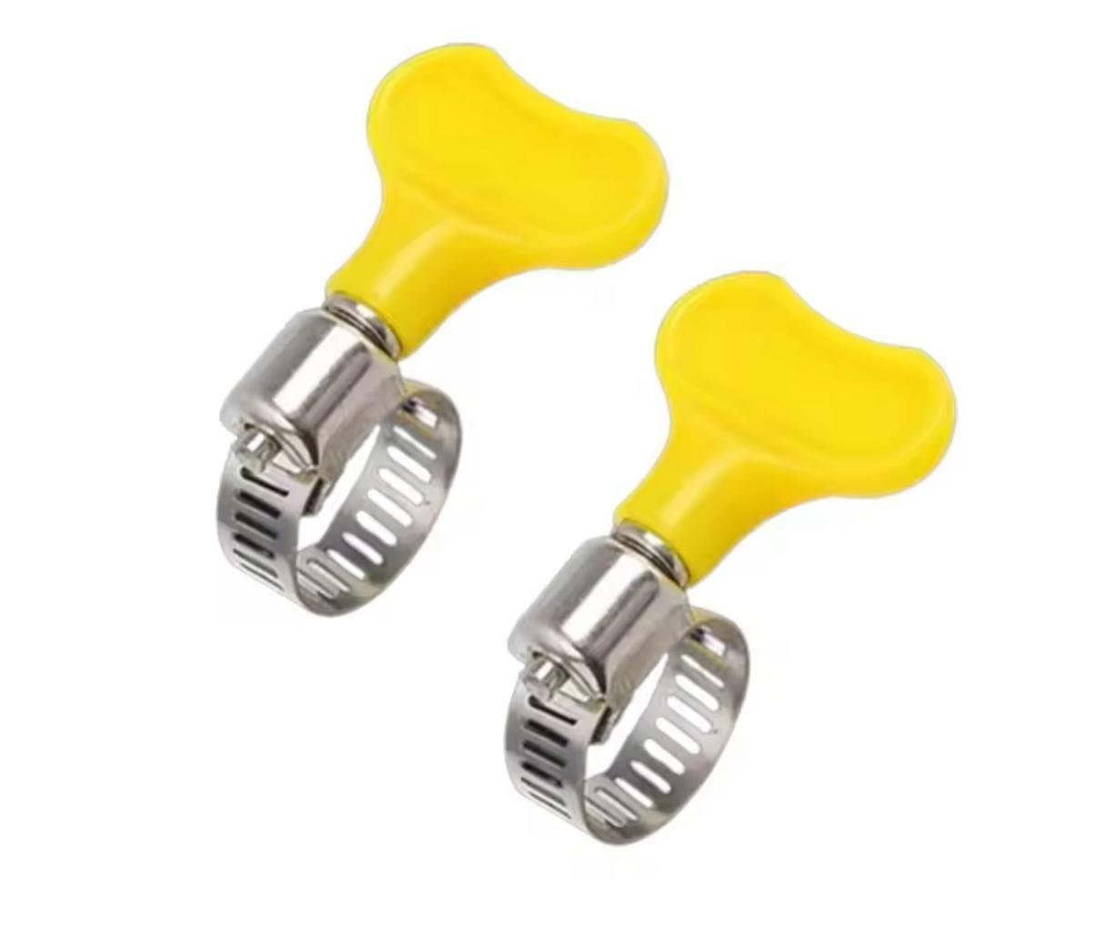 Комплект регульованих гвинтових хомутів D 13-19 мм 10 шт. (НР051538-10) Комплект регульованих гвинтових хомутів D 13-19 мм 10 шт. (НР051538-10)