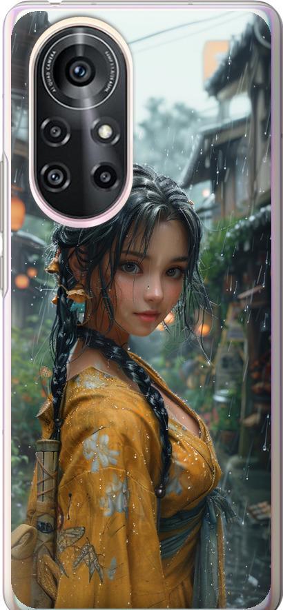 Чехол на Huawei Nova 8 Pro Anime-girl (6133u-2246-42517)