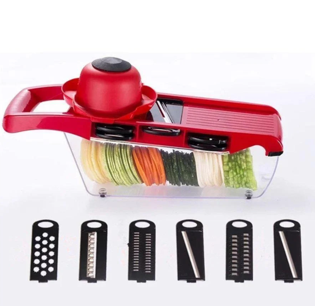 Овочерізка Mandoline Slicer 10в1 Червоний (70842)