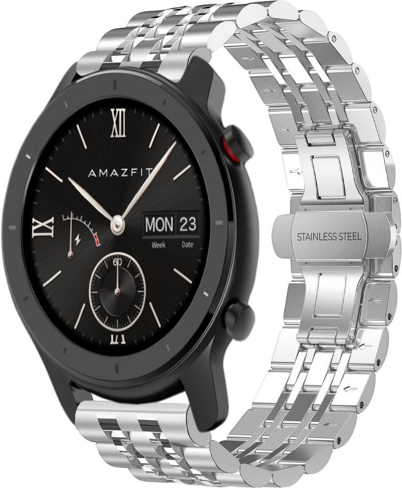 Браслет металлический Spinye для Amazfit GTR 42 мм Silver (29169-59)