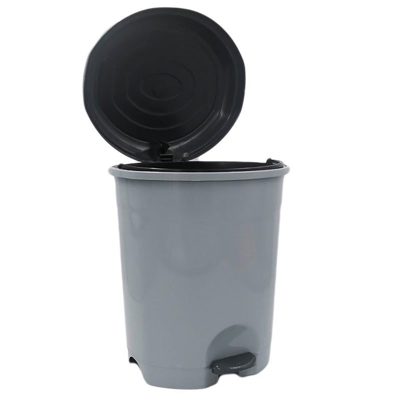 Ведро для мусора с педалью Planet №5 50 л Антрацитовый/Серый - фото 2 Ведро для мусора с педалью Planet №5 50 л Антрацитовый/Серый - фото 2