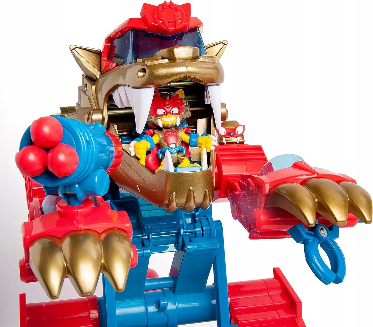 Робот-трансформер Super Zings Things Tiger Robot Wild Transformer Tigerbot Set - фото 6