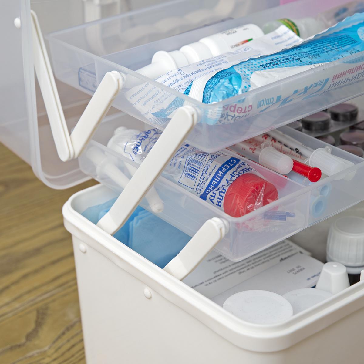 Аптечка-органайзер для ліків MVM PC-16 M Білий (PC-16 M WHITE) - фото 6 Аптечка-органайзер для ліків MVM PC-16 M Білий (PC-16 M WHITE) - фото 6