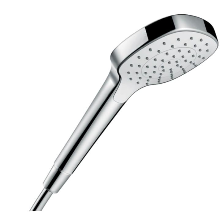 Лійка для душу Hansgrohe Roma Select E 1jet EcoSmart 110 мм Білий/Хром (26816400) - фото 1