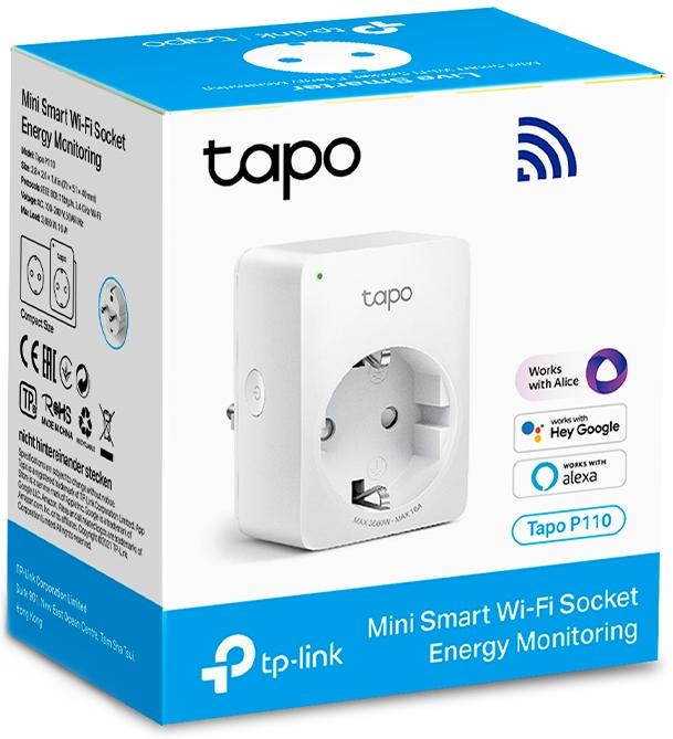 Розетка розумна TP-Link Tapo P110 Білий (TAPO-P110) - фото 3