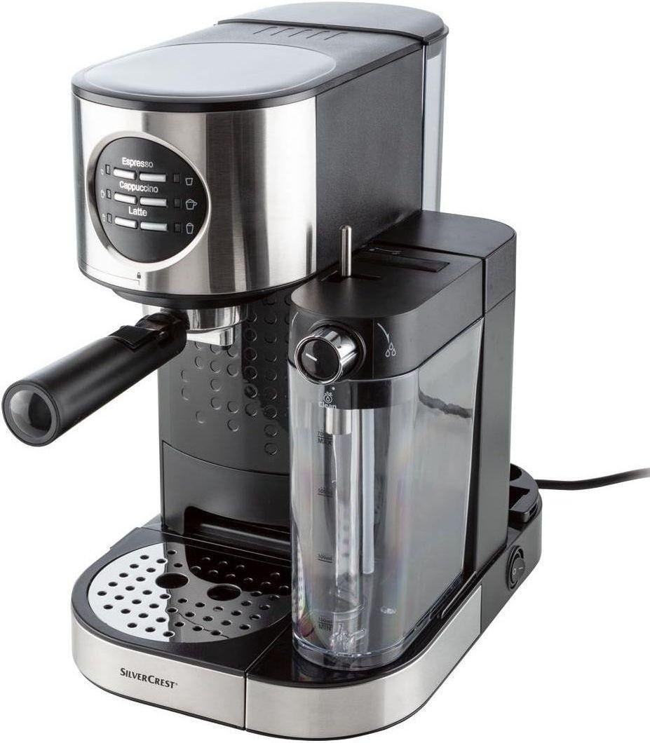 Кофемашина Silver Crest SEMM 1470 A2 с автоматическим капучино 1,2 л 15 бар подогрев чашек (2995698883)