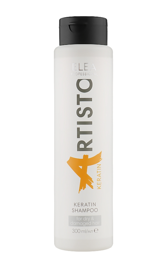 Шампунь восстанавливающий с кератином Elea Professional Artisto Keratin Shampoo 300 мл (934363)