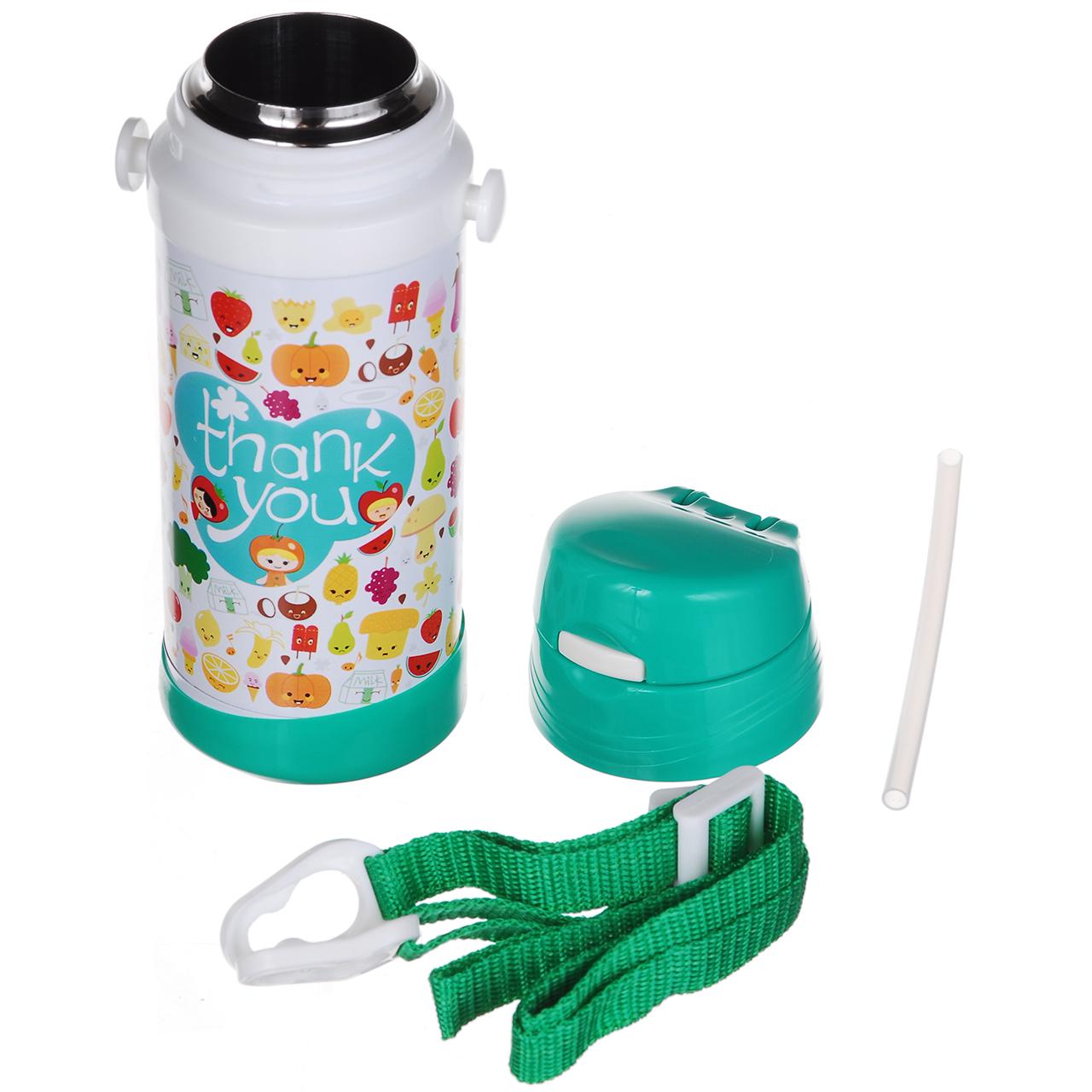 Термос дитячий A-PLUS вакуумний з трубочкою 320 мл (1776) - фото 2 Термос дитячий A-PLUS вакуумний з трубочкою 320 мл (1776) - фото 2