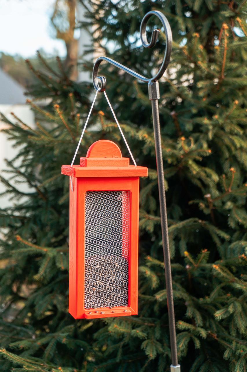 Кормушка для птиц подвесная Эйрен бункерного типа из соснового дерева 40х18х11 см Арбуз - фото 9 Кормушка для птиц подвесная Эйрен бункерного типа из соснового дерева 40х18х11 см Арбуз - фото 9