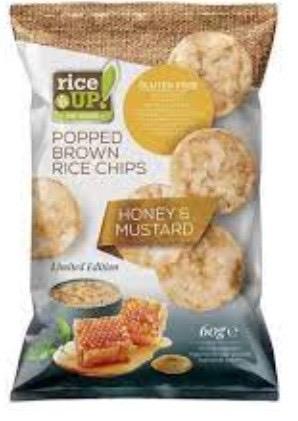 Рисові чіпси з медово-гірчичним смаком 60 г (15332986)