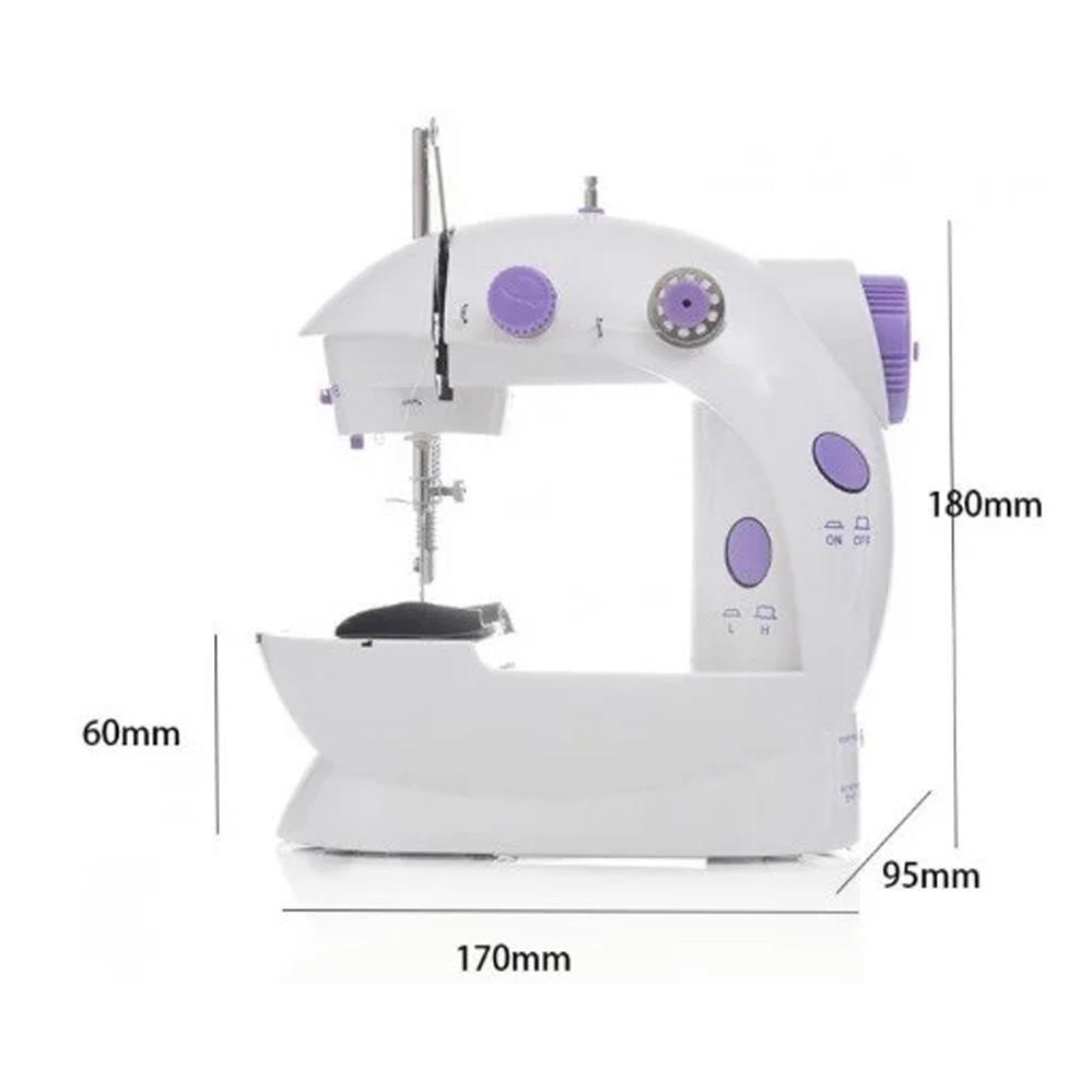 Мини-швейная машинка 4 в 1 Mini Sewing Machine SM-202А (120.527) - фото 3