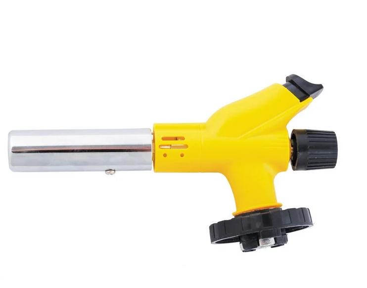 Пальник для газового балона MasterTool Прометей з п'єзопідпалом 20 мм керамічний захист 1300°С (44-5024)