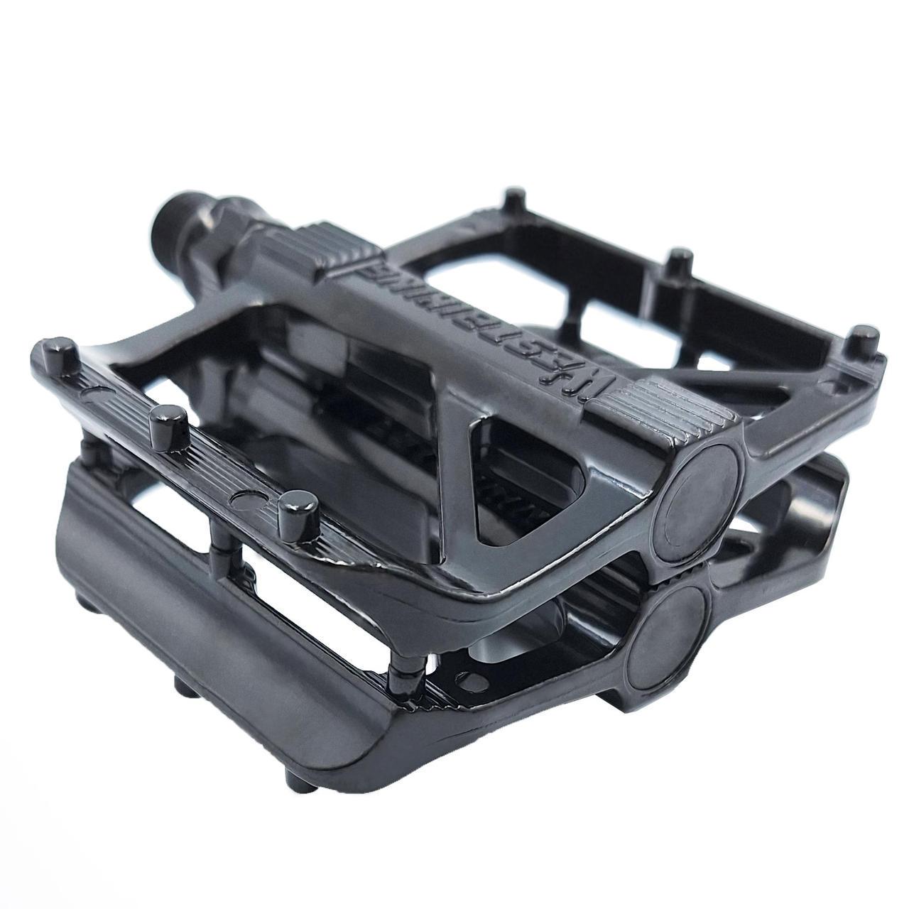 Педали велосипедные шоссейные алюминиевые West Bsking YP0802095 на промподшипниках Черный (G0000989)