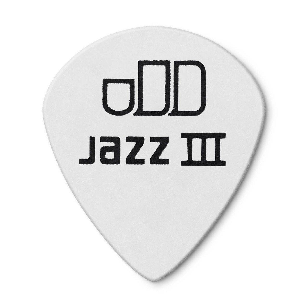 Медіатор Dunlop 478P.73 Tortex White Jazz III 0,73 мм 12 шт. (125378) - фото 4