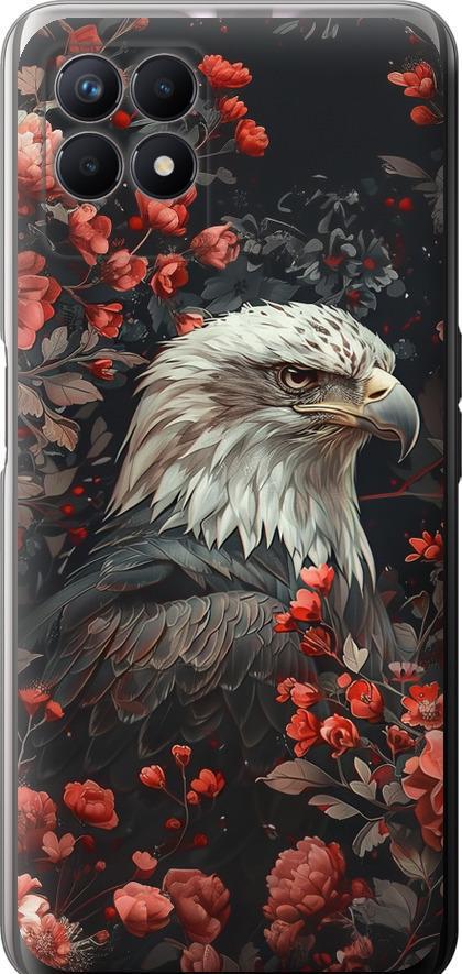 Чехол на Realme 8i Цветочный страж (6102u-2518-42517)