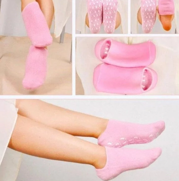 Шкарпетки гелеві зволожуючі SPA Gel Socks (5893) - фото 3