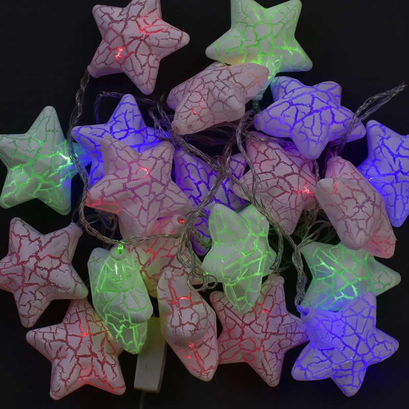 Гирлянда светодиодная Huada Toys 31308 Звезда 5 м