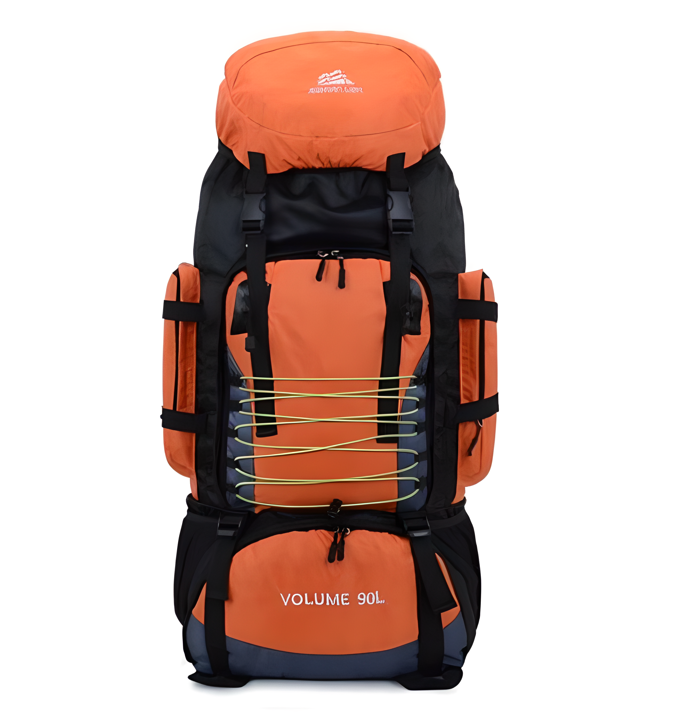 Туристический рюкзак S1907 90 л Orange (114693)