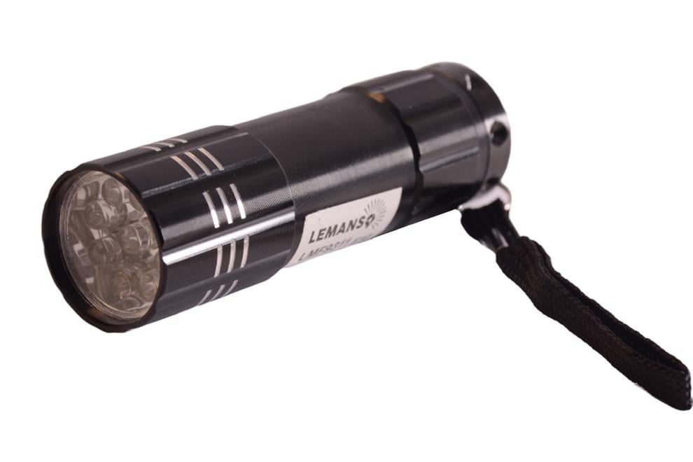 Фонарь ручной Lemanso LMF9311 ультрафиолетовый