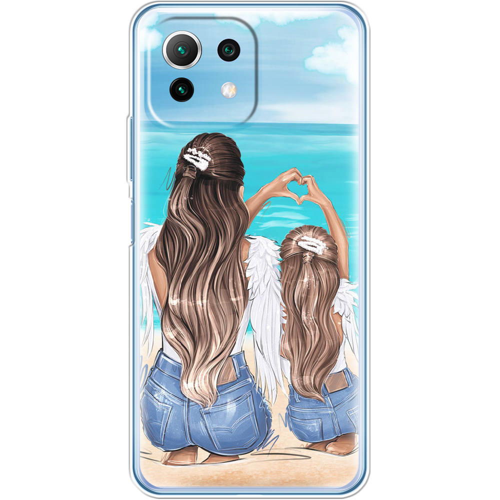 Чохол Boxface Xiaomi Mi 11 Lite Family Vacation Прозорий силікон (42128-up2380-42128)