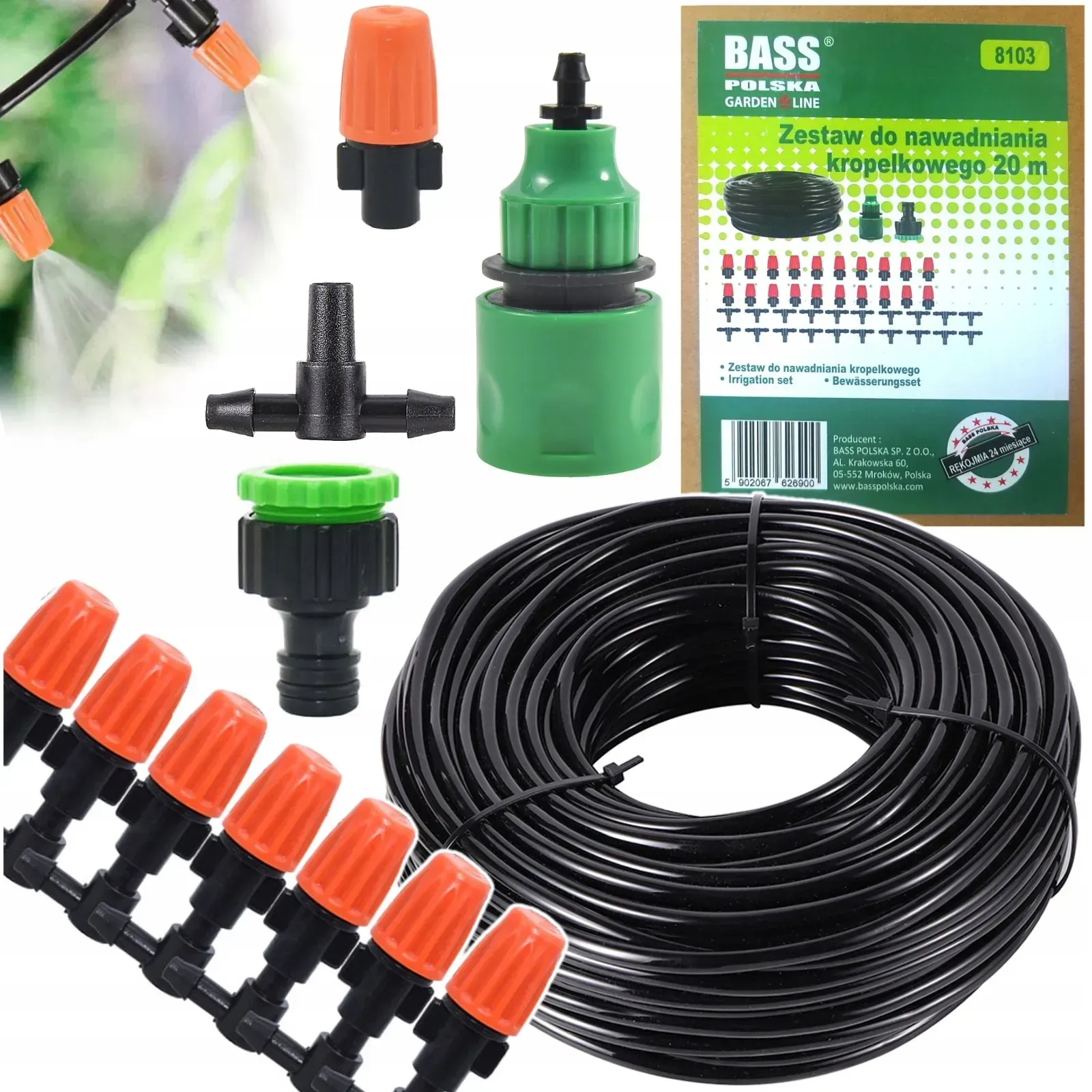 Капельный полив Bass Polska 8103 20 м - фото 3 Капельный полив Bass Polska 8103 20 м - фото 3