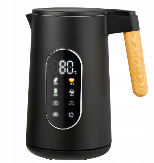 Електричний чайник Kamille з регулятором температури та сенсорною панелью 2200 В 1,7 л (1714)