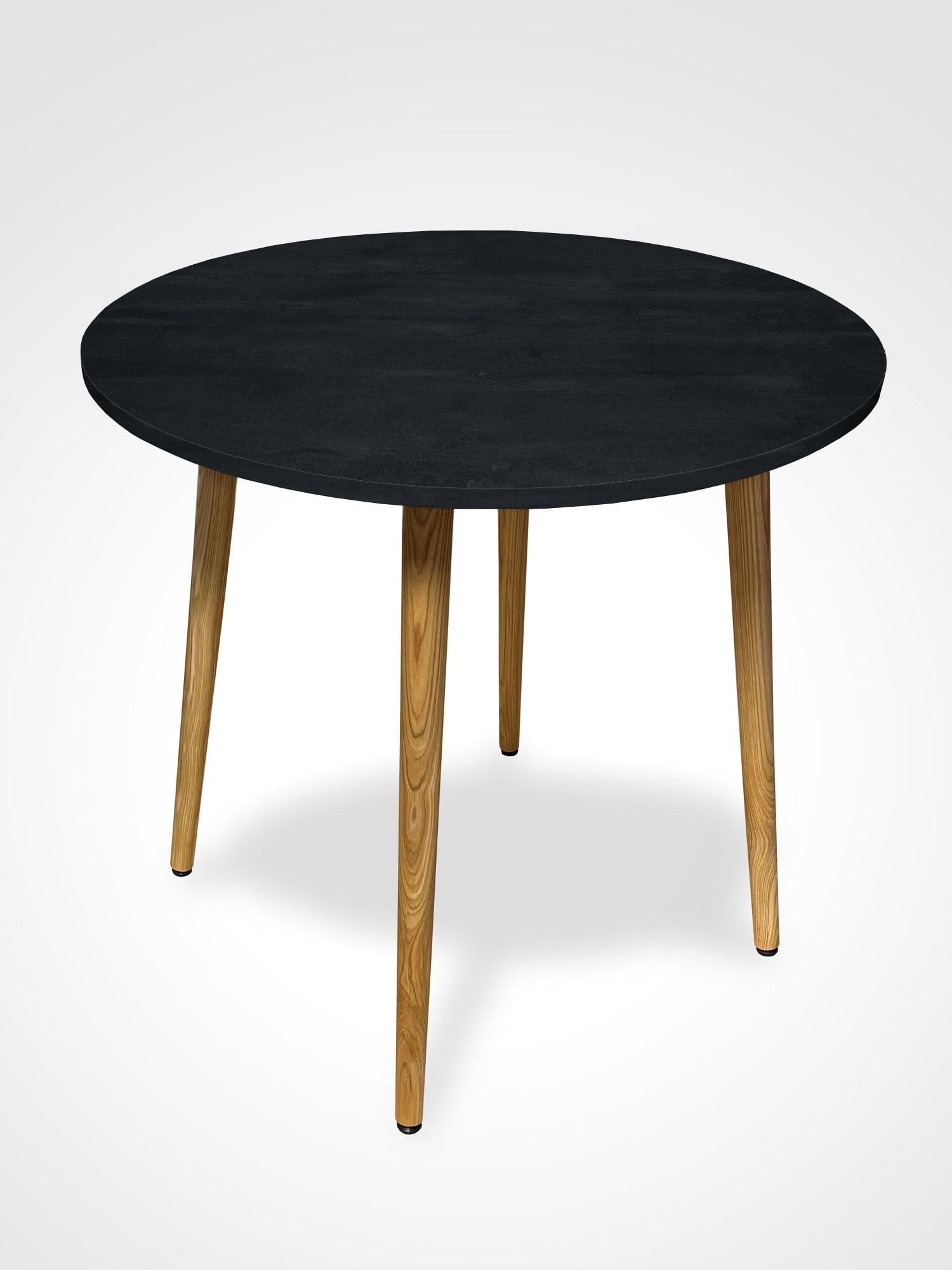 Обеденный стол Fusion furniture Раунд 800 Угольный камень Обеденный стол Fusion furniture Раунд 800 Угольный камень