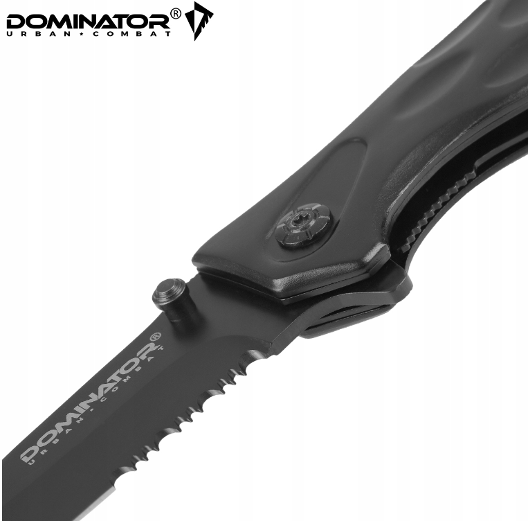 Нож складной для выживания Dominator H-K222603 Стеклобой пружинный - фото 6