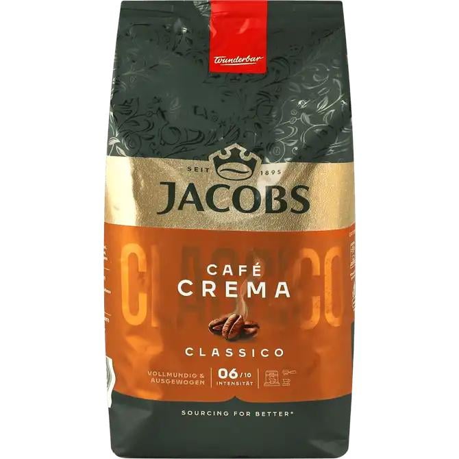Кофе в зернах Jacobs Cafe Crema Classico 500 г (jac1023)