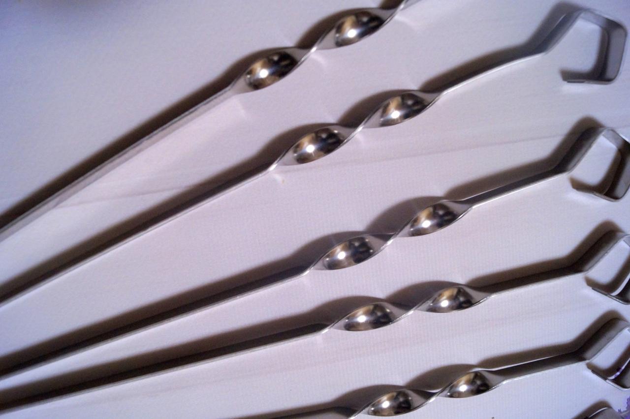 Шампура з нержавіючої сталі 1,5 мм (1415405314) - фото 3 Шампура з нержавіючої сталі 1,5 мм (1415405314) - фото 3