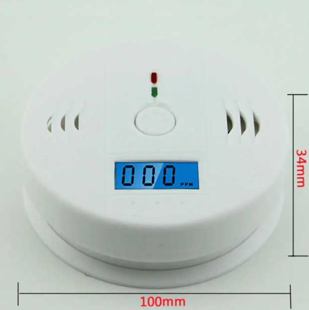 Датчик чадного газу 85 Дб Білий (со11009955) - фото 5