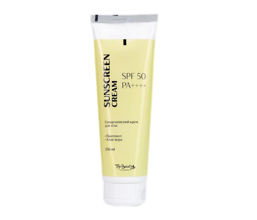 Крем солнцезащитный для тела Top Beauty SPF 50/PA++++ 250 мл