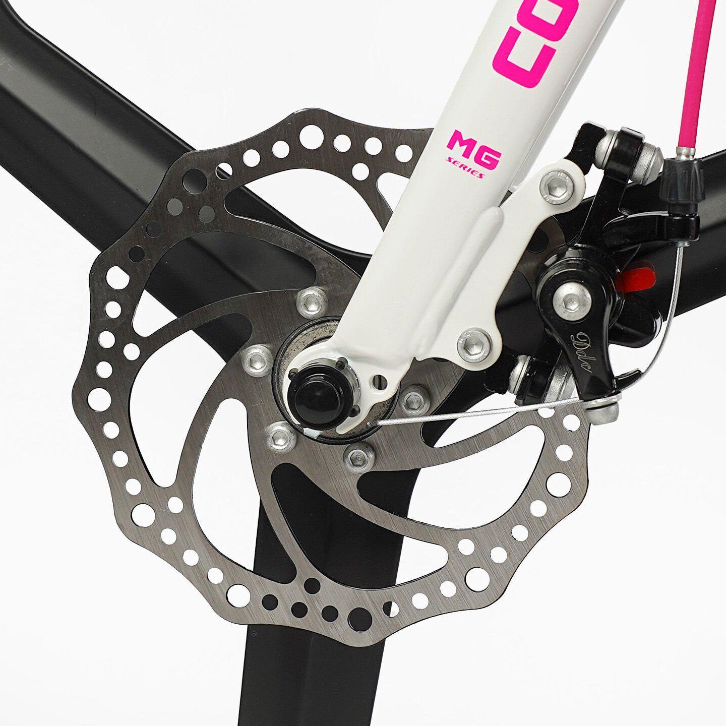 Велосипед двухколесный Corso Connect 20" детский магниевый Розовый - фото 3 Велосипед двухколесный Corso Connect 20" детский магниевый Розовый - фото 3