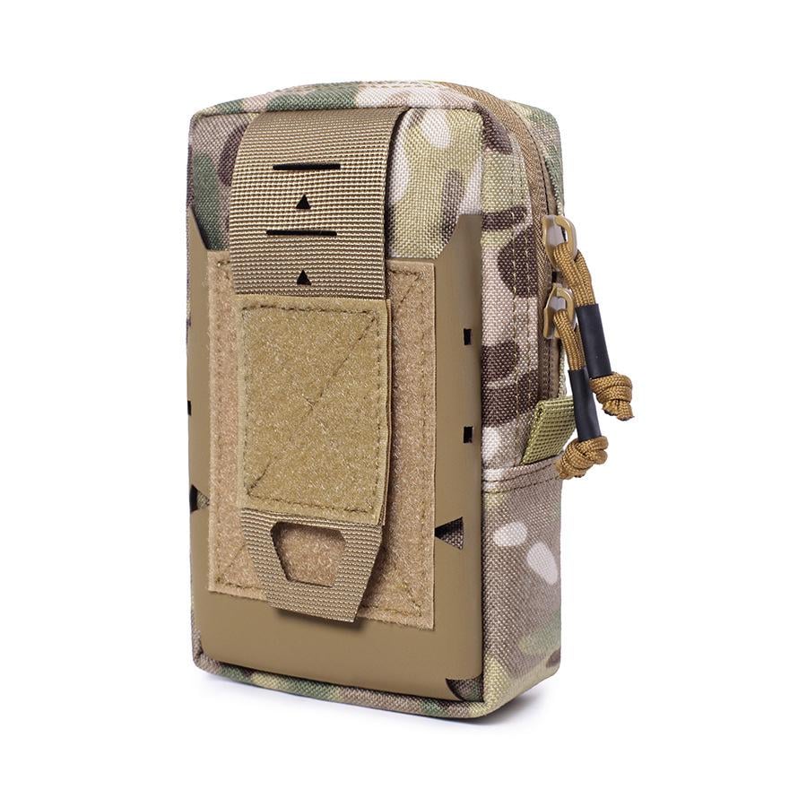 Подсумок утилитарный с отделением под смартфон Мультикам (pouch-wacfas-multicam)