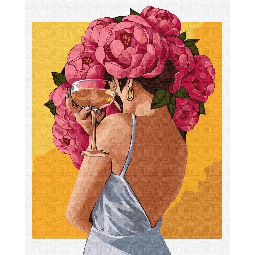 Картина за номерами Ideyka Таємниця квітуча KHO4911 40x50 см (RLT24765)