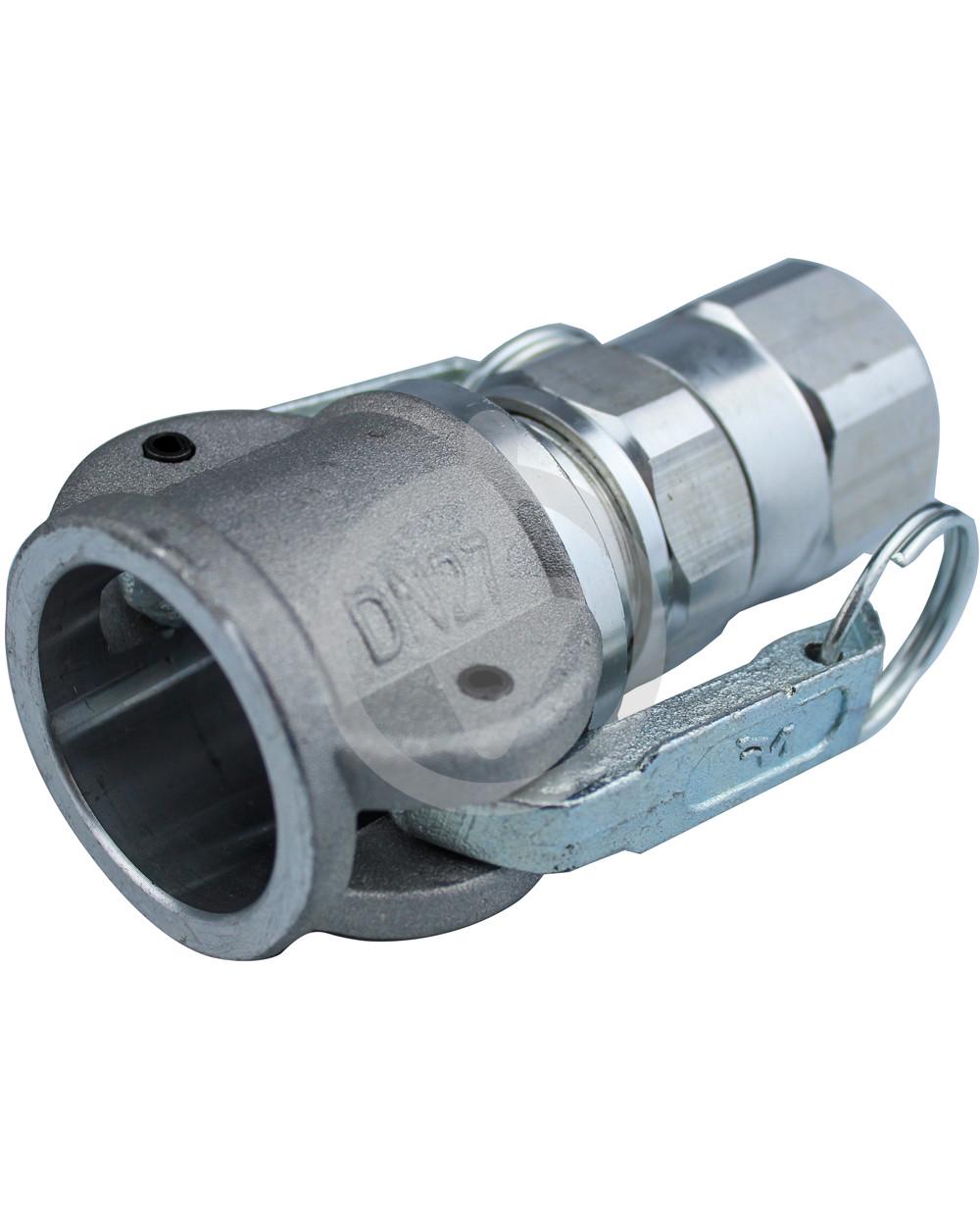 Соединение MT-25 camlock внутренняя резьба 1" алюминий поворотное (13474016)