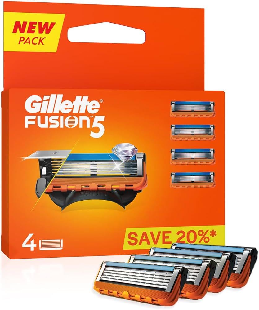 Змінні касети для гоління GILLETTE Fusion 5 proglide 4 шт. (345392334)