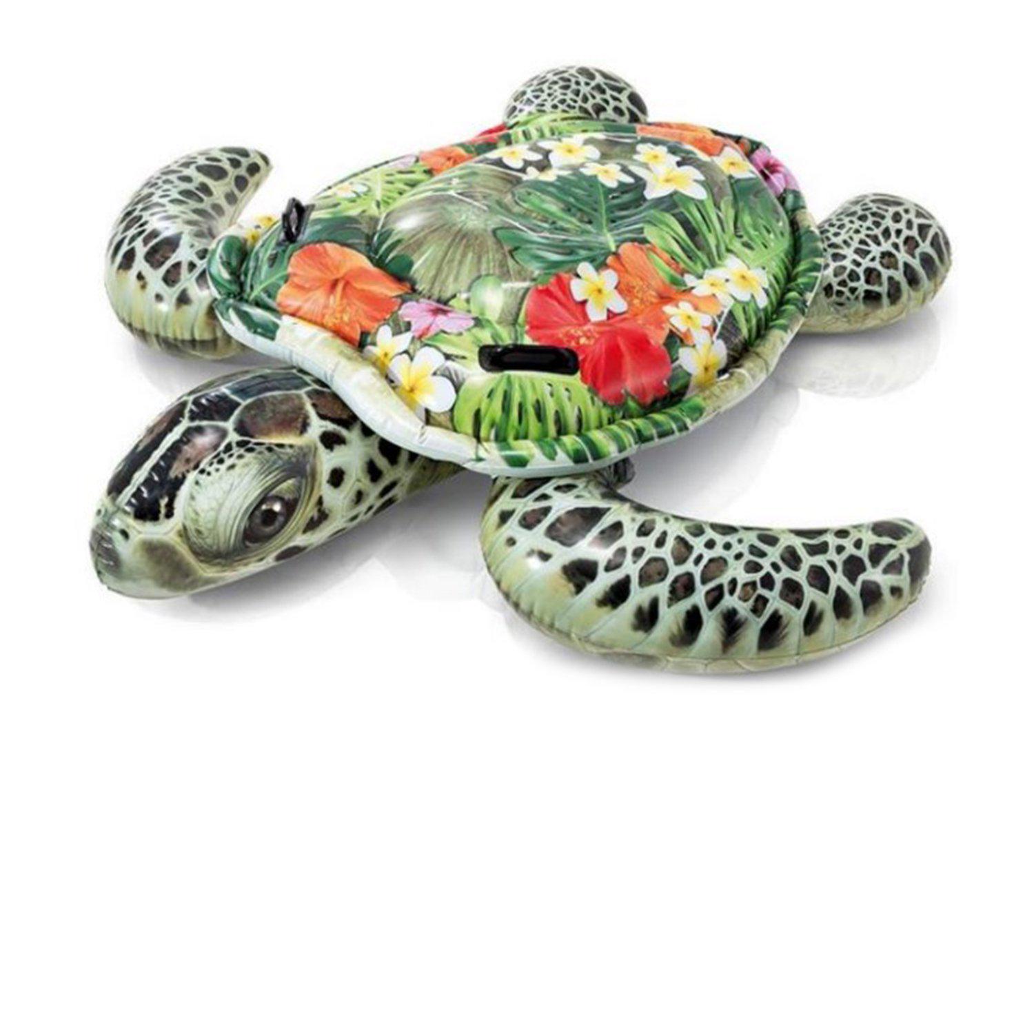 Надувной плот для катания Intex 57555 Черепаха 191х170 см (171939)