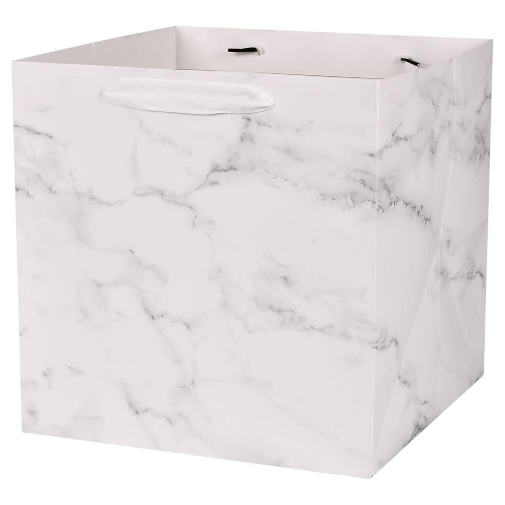 Пакет подарунковий паперовий Marble XS 15х15х15 см (R98831-XS)