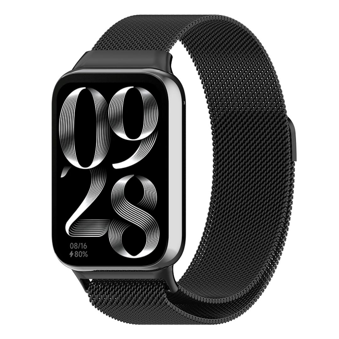 Ремінець металевий Milanese Loop для Xiaomi Smart Band 8 Pro Black (ECR_8515) - фото 4