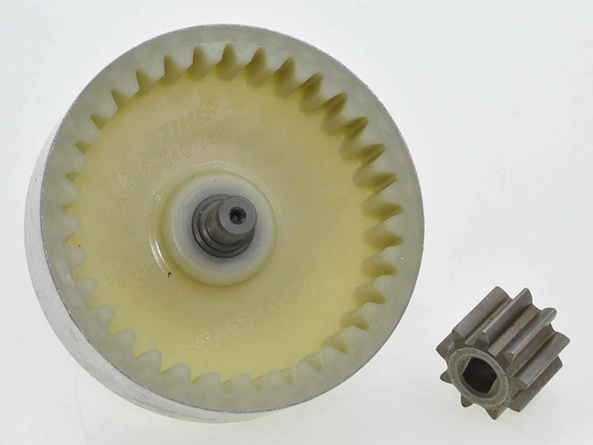 Шестерня VJ Parts в сборе цепной пилы ST E 14 код 12060071002 d73/h26/Lвала53/d9х20/h17,5/9-з прямо (saw1162)