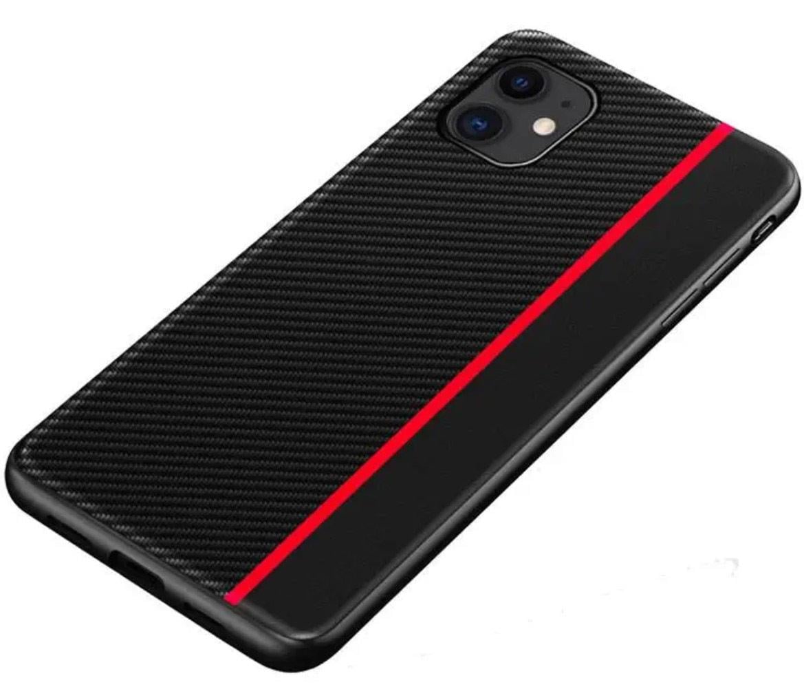 Чехол накладка Primolux CFC для Apple iPhone 11 - Black&amp;Red