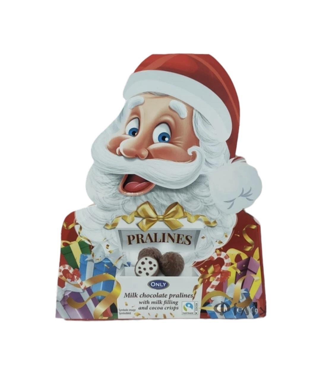 Конфеты молочные пралине Santa Claus Only 100 г (57516)