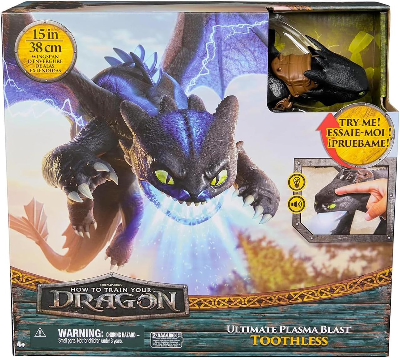 Ігровий набір Spin Master Dreamworks Dragons Як приборкати дракона Беззубик що дихає вогнем Ігровий набір Spin Master Dreamworks Dragons Як приборкати дракона Беззубик що дихає вогнем