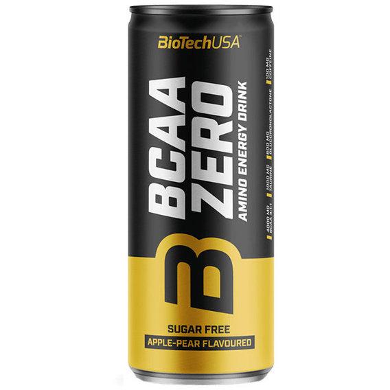 Аминокислота BCAA для спорта BioTechUSA BCAA Zero Energy Drink 330 мл Apple Pear