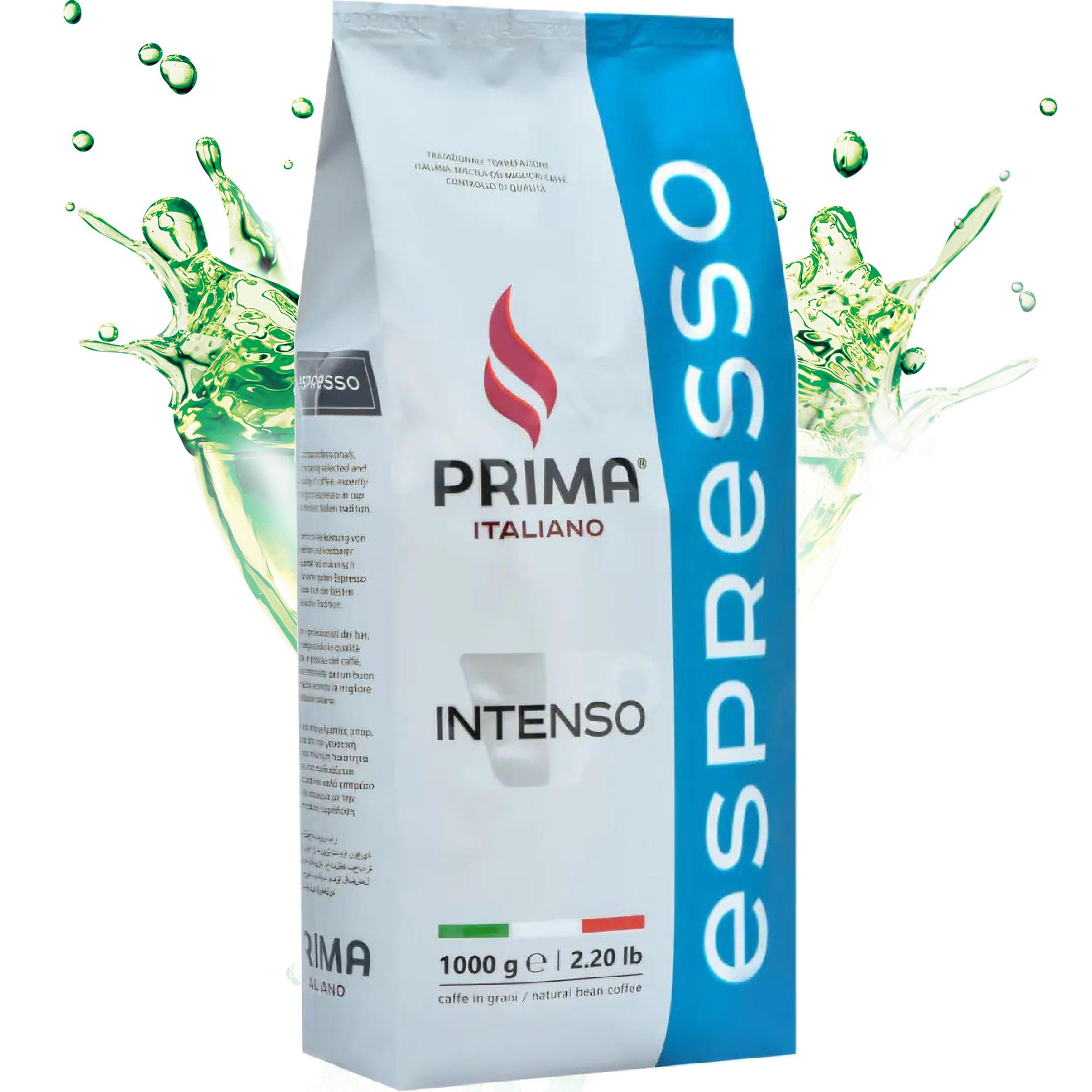 Кава зернова Prima Italiano Espresso INTENSO 50% арабіки 50% робусти Prima Italiano intenso Cвіже обсмажування 1 кг