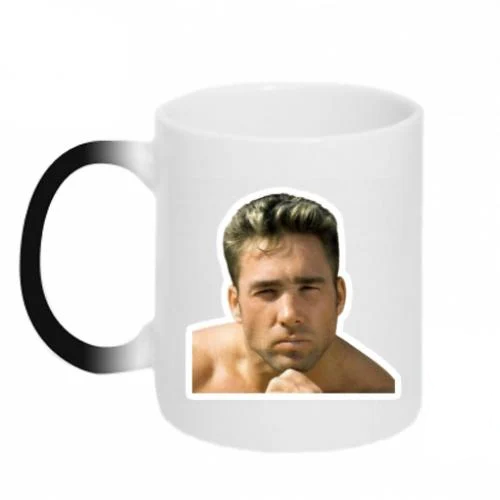 Чашка хамелеон Билли Геррингтон 320 мл Черно-белый (13427928-17-184741)